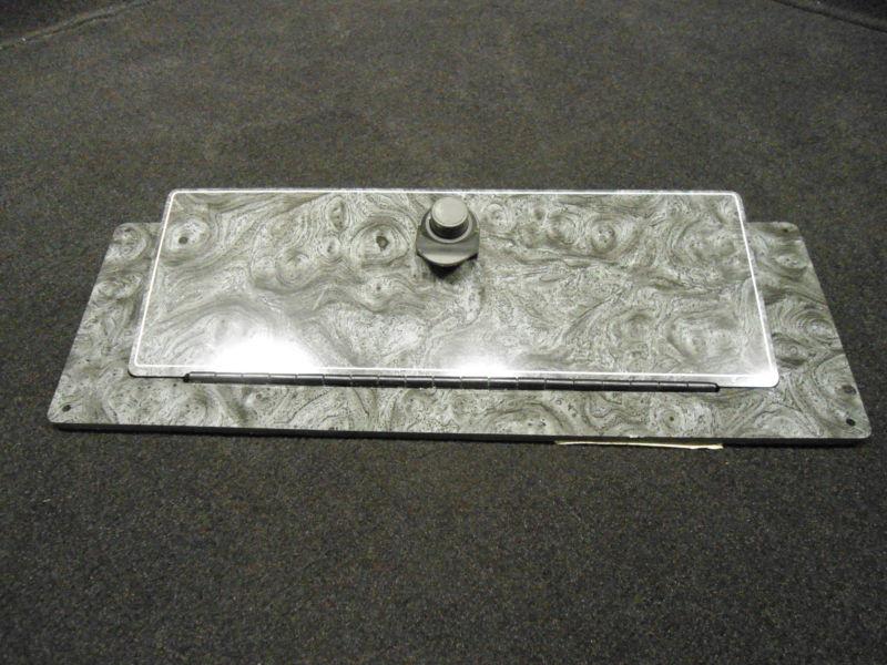 15.75" x 6" glove box face panel fishing/pontoon # 1