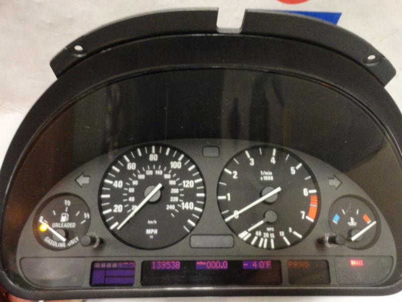 2003 bmw 530i e39   instrument cluster 139k  miles speedometer