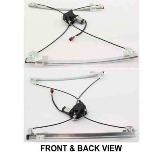 96-00 dodge caravan window regulator w/ motor front rh passenger side