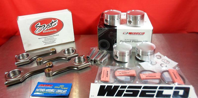 Scat rods wiseco pistons starlet glanza turbo ep82 ep91 4e 8.5:1 74mm