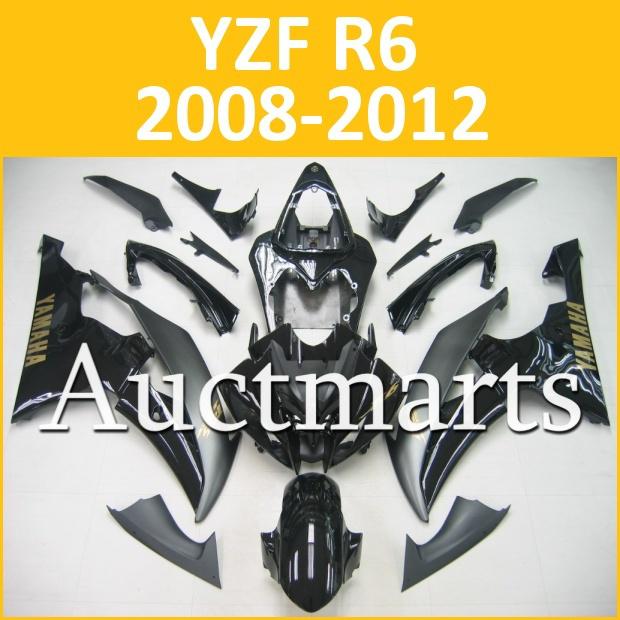 Fit yamaha yzf r6 08 09 10 11 12 yzfr6 2008 2009 2010 2011 2012 fairing i20 b02