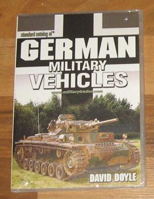 Standard catalog of german military vehicles_cd_new!_david doyle