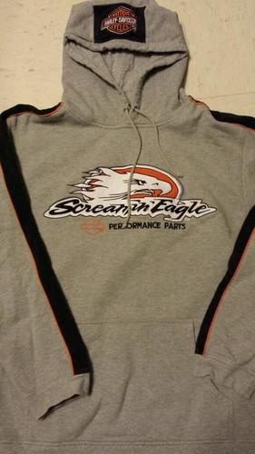 Harley davidson screamin eagle hoodie sweatshirt large 