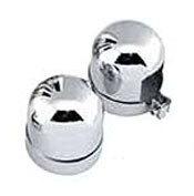 Ccfc2 shock absorber top dome covers for harley '52-'64 k, xl; '58-'64 fl; and