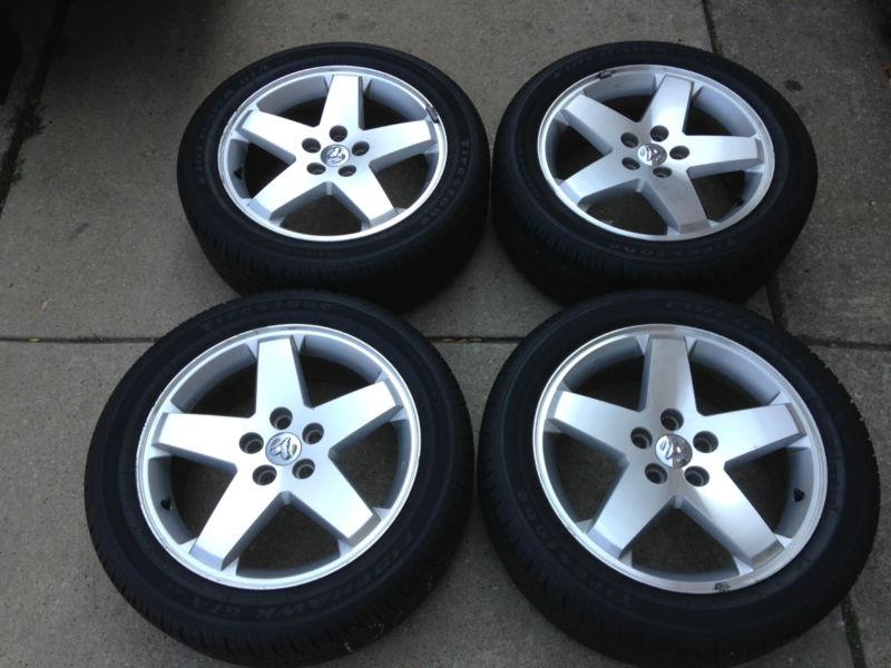 Dodge caliber 18" wheels and tires, avenger, chrysler sebring, 200