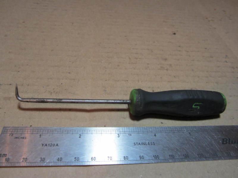 Snap-on tools mini pick green handle screwdriver