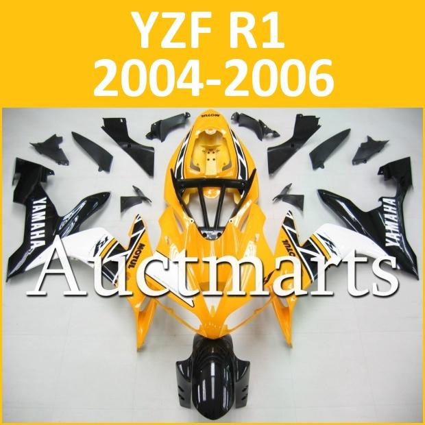 Fit yamaha yzf r1 04 05 06 yzfr1 2004 2005 2006 fairing kit bodywork e5 b12