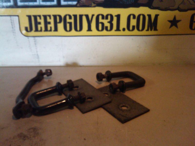 Jeep yj wrangler  hood set 3 peices