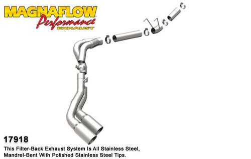 Magnaflow 17918 dodge diesel cummins, dual system pro series diesel exhaust