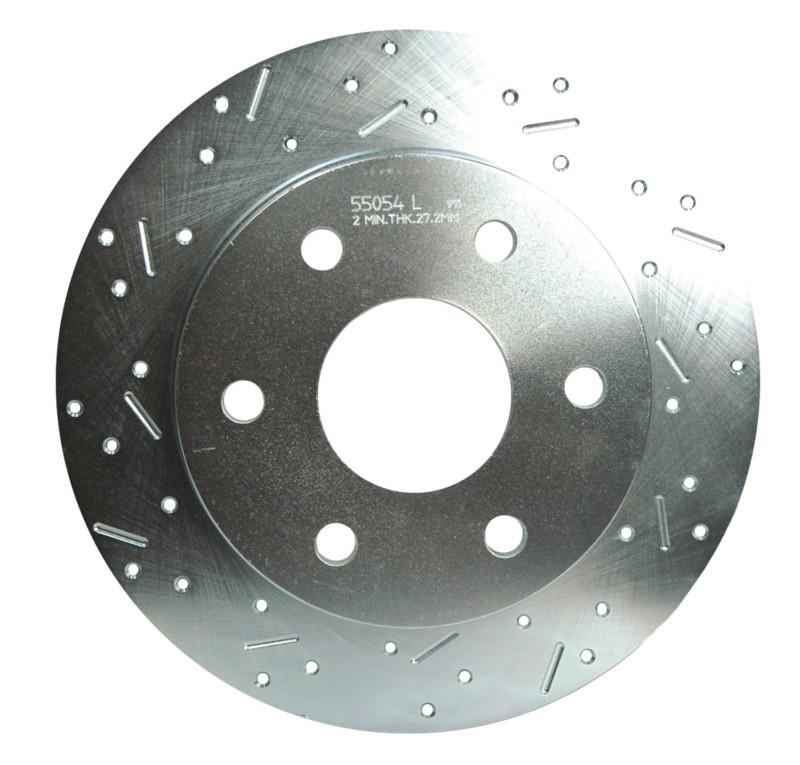 Ssbc performance brakes 23045aa3l big bite cross drilled rotors