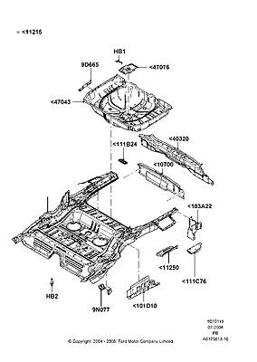 5f9z74101d11aa extension 08 09 taurus x