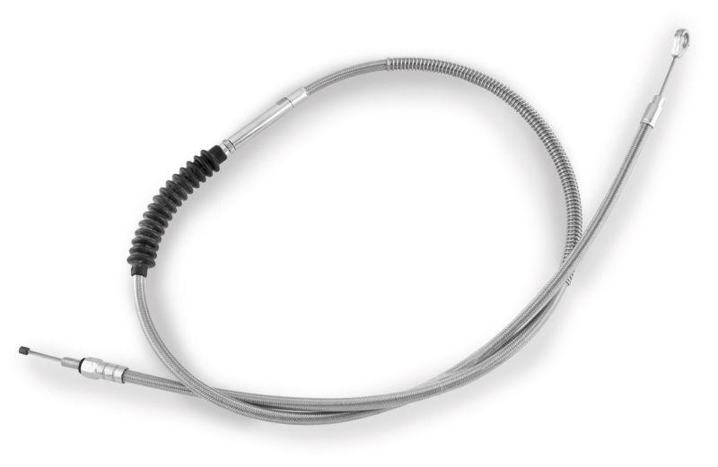 Barnett stainless clear-coated clutch cable (+8in.)  102-30-10033-08