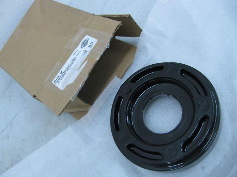 New harley-davidson compensator bowl black v-rod reactor five spoke wheel hub