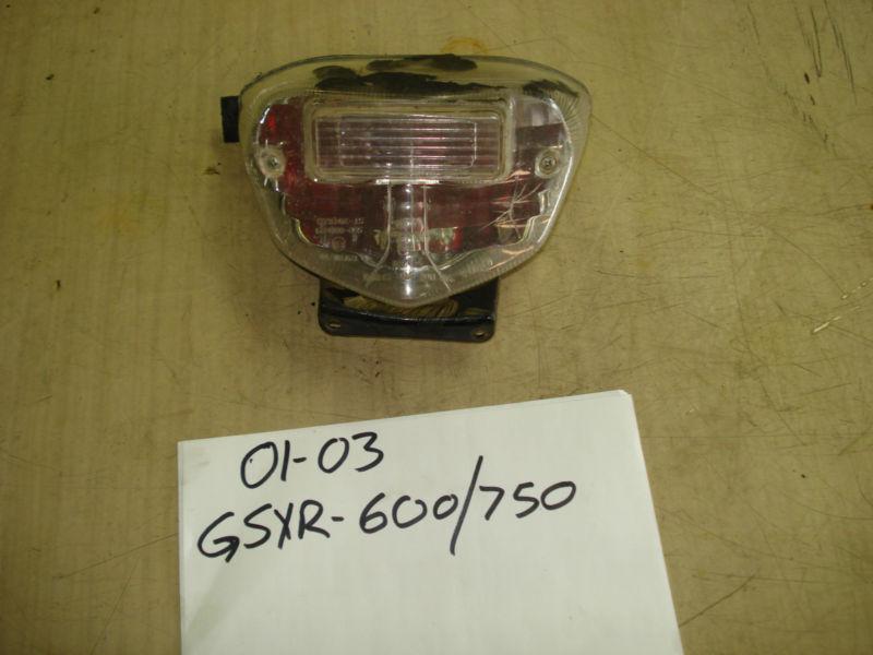 01-03 gsxr 600 750  clear tail light brake lite  gsxr600 gsxr750