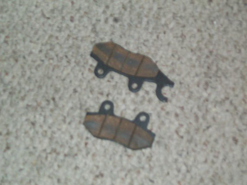 1992 yamaha wr200 front brake pads wr 200 yz 125 250 490 500 very nice shape