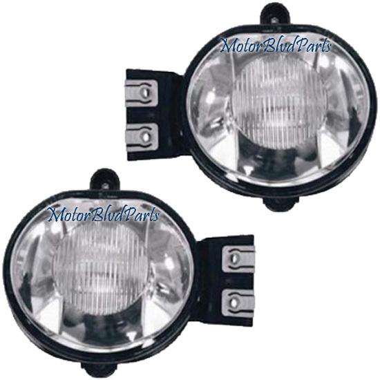 02-08 ram r1500 05-09 r2500 3500 fog lamps lights pair