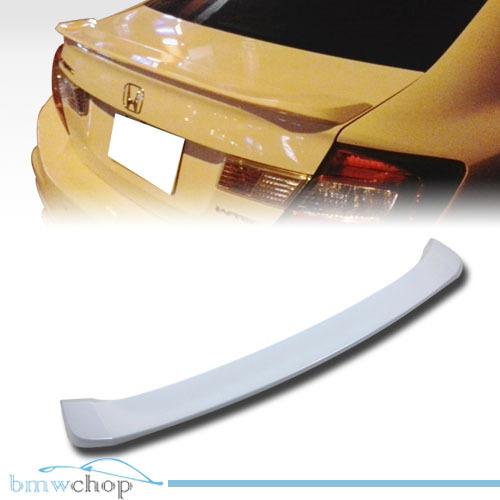 Painted honda civic 9 9th 4d sedan rear trunk boot spoiler 12 ●