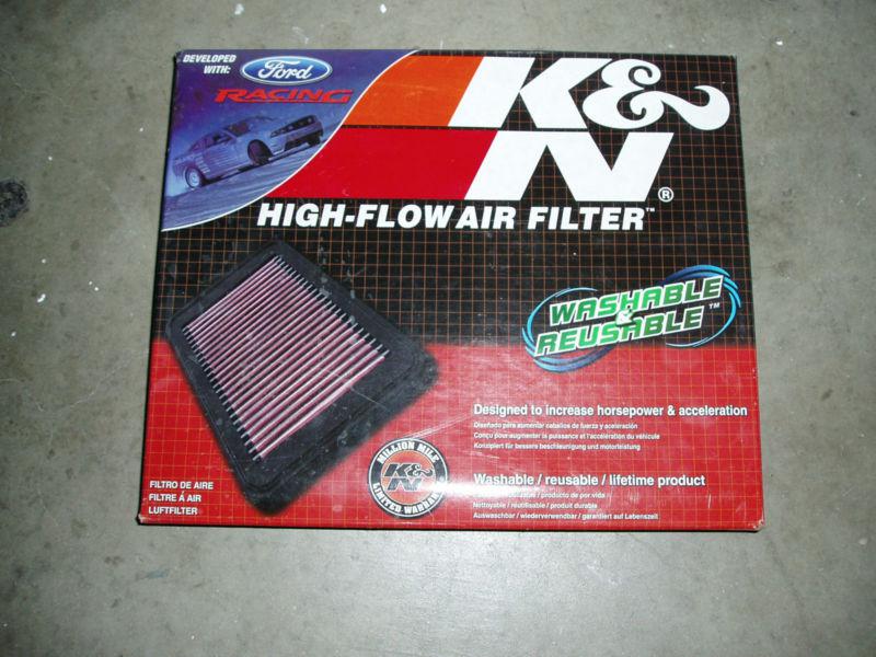 K&n air filter 2011 mustang 5.0