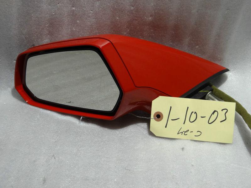 2010 2011 2012 camaro driver power mirror factory oem (victory red)  