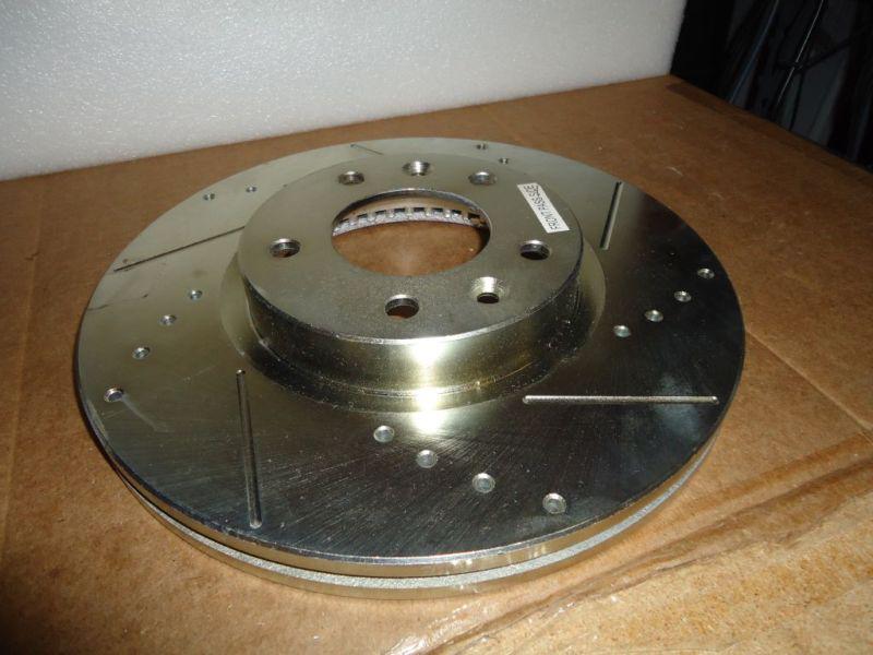 Power stop cross drilled and slotted rotor jbr1154xr