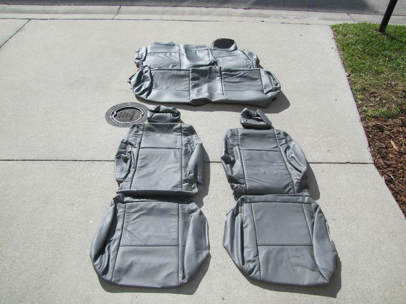 Dodge caliber leather seat covers highest quality 2007 2008 2009