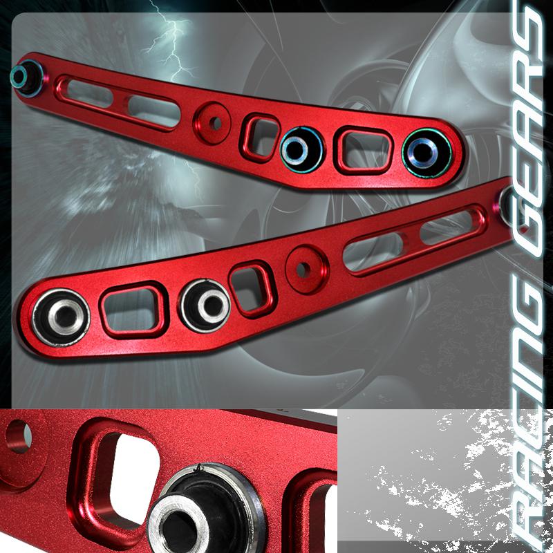 Honda civic crx acura integra jdm red aluminum suspension lca lower control arm