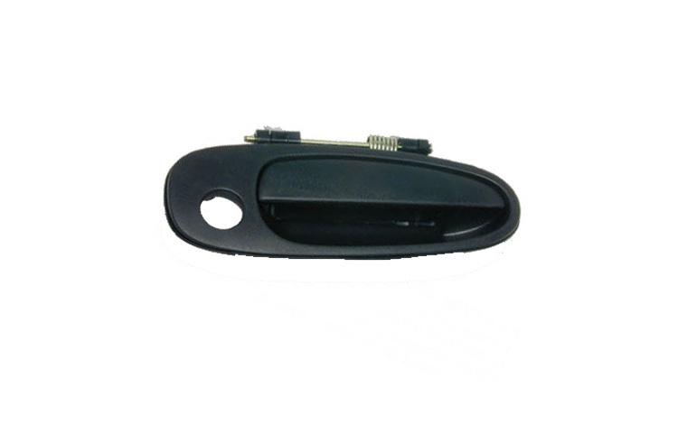 Depo right outside frt texture door handle w/ keyhole 92-97 toyota corolla