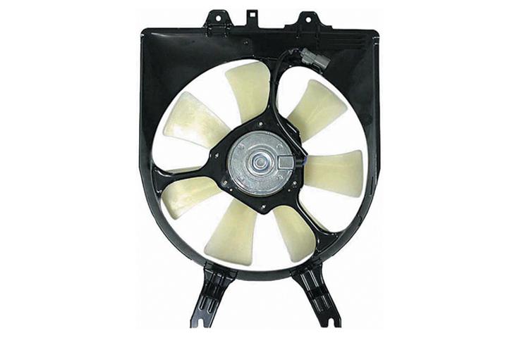 Depo replacement ac condenser cooling fan assembly 05-07 honda odyssey