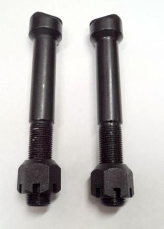 1935 -1948 ford car plain style perch axle bolts + nuts pair