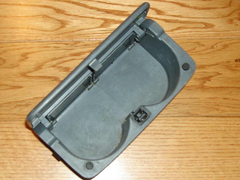 1995 honda accord center consol cup holder insert oem gray in color