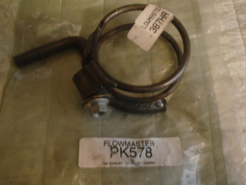 Flowmaster pk578 3" double band clamp with a hanger (exhaust)