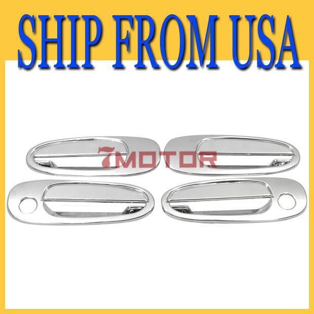 Us 1set for 93-97 toyota corolla ae100 premium chrome plated door handle cover