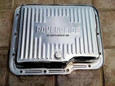 9124 chrome powerglide transmission pan