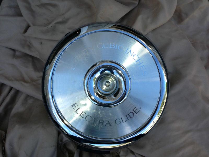 Electa glide chrome carburetor cover and housing