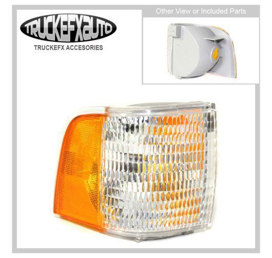 New right side corner light lamp clear amber lens rh passenger fo2551120