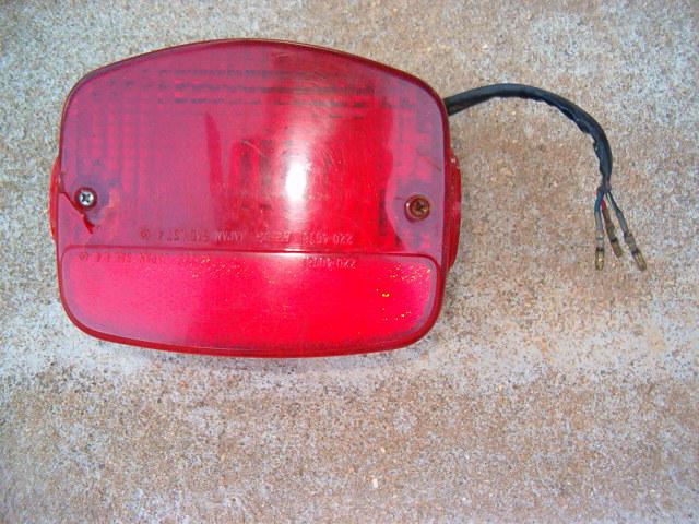 1978 kawasaki kz 1000 police tail light 