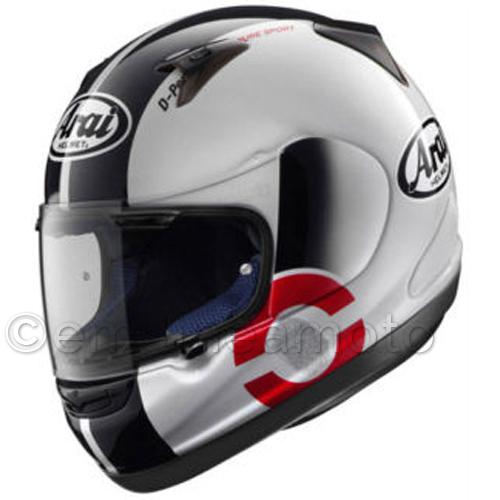 _ helmet arai quantum new dna white l