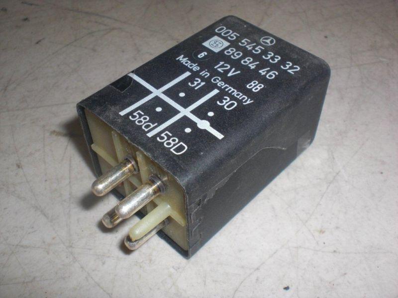 86 87 88 89 mercedes 420 560 sel electrical relay 005 545 33 32