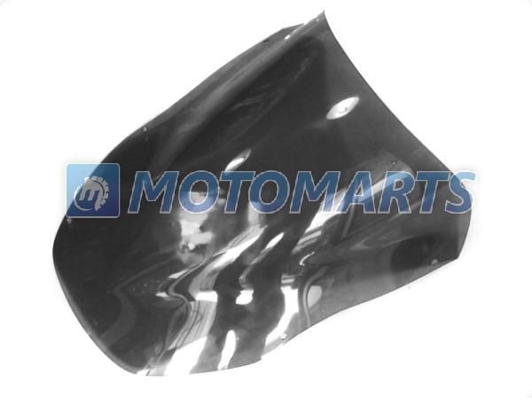 Light smoke windscreen for kawasaki ninja zx-12r 00-01