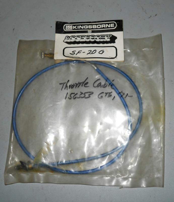 Kingsborne (of england) throttle / accelerator cable. triumph gt6 mkiii  ----->