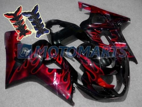 Free tank pad! fairing kit bodywork for suzuki gsx r 600 750  k4 04 05 gsxr eab