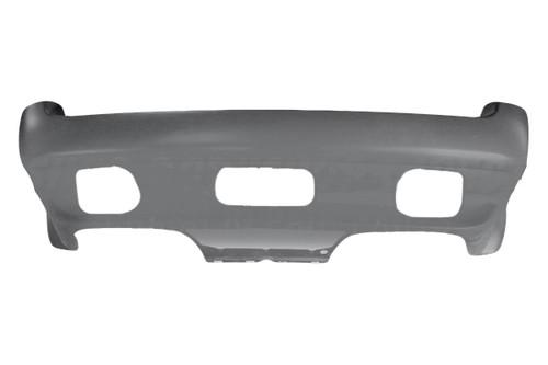 Replace bm1100133 - 02-03 bmw x5 rear bumper cover factory oe style