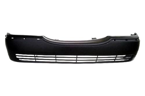 Replace fo1000528v - 03-07 lincoln town car front bumper cover factory oe style