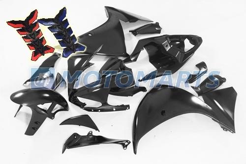 Free tank pad! aftermarket fairing kit for yamaha yzf 1000 r1 yzfr1 09 2010 lblk