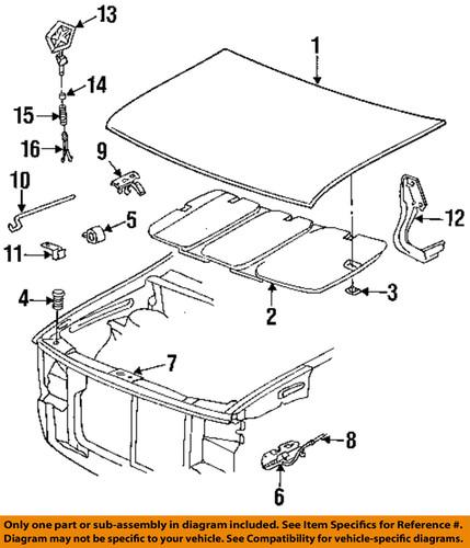 Mopar oem 4673094 hood-lock