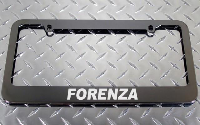 1 brand new suzuki forenza gunmetal license plate frame +screw caps