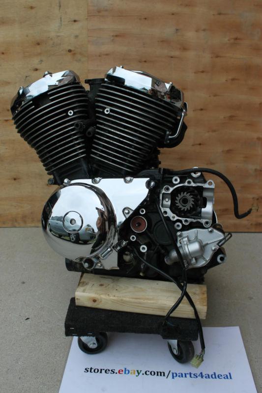 Sell 02 SUZUKI VL800 Intruder ENGINE MOTOR RUNS, DRIVES, CLEAN, videos ...