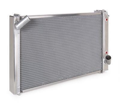 Be cool radiator direct fit aluminum natural chevy corvette each 62029