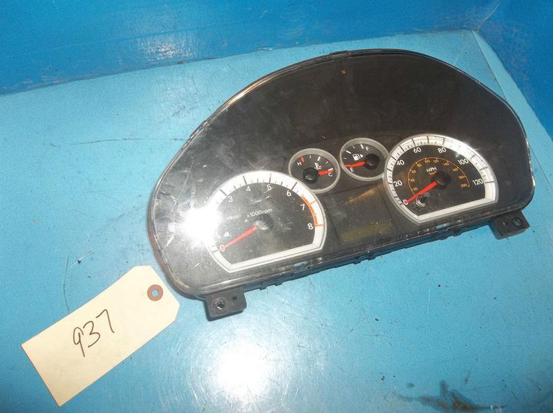 Chevrolet aveo speedometer ntbk, at, id 96652521 07