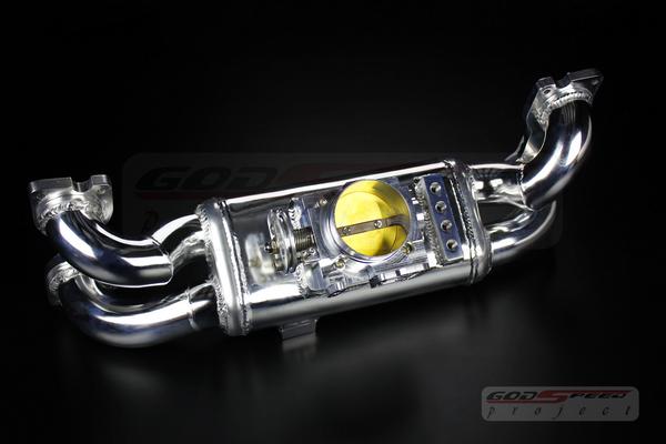 02-05 wrx sti ej20 ej25 gdb gda big runner intake turbo manifold+70mm throttle